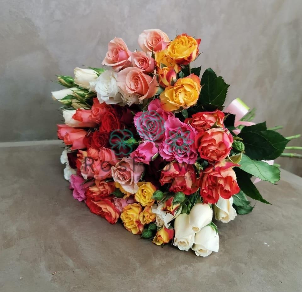 Букет цветов из: Розы в Нижней Шиловке