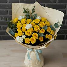 Букет цветов из:  Розы в Нижней Шиловке