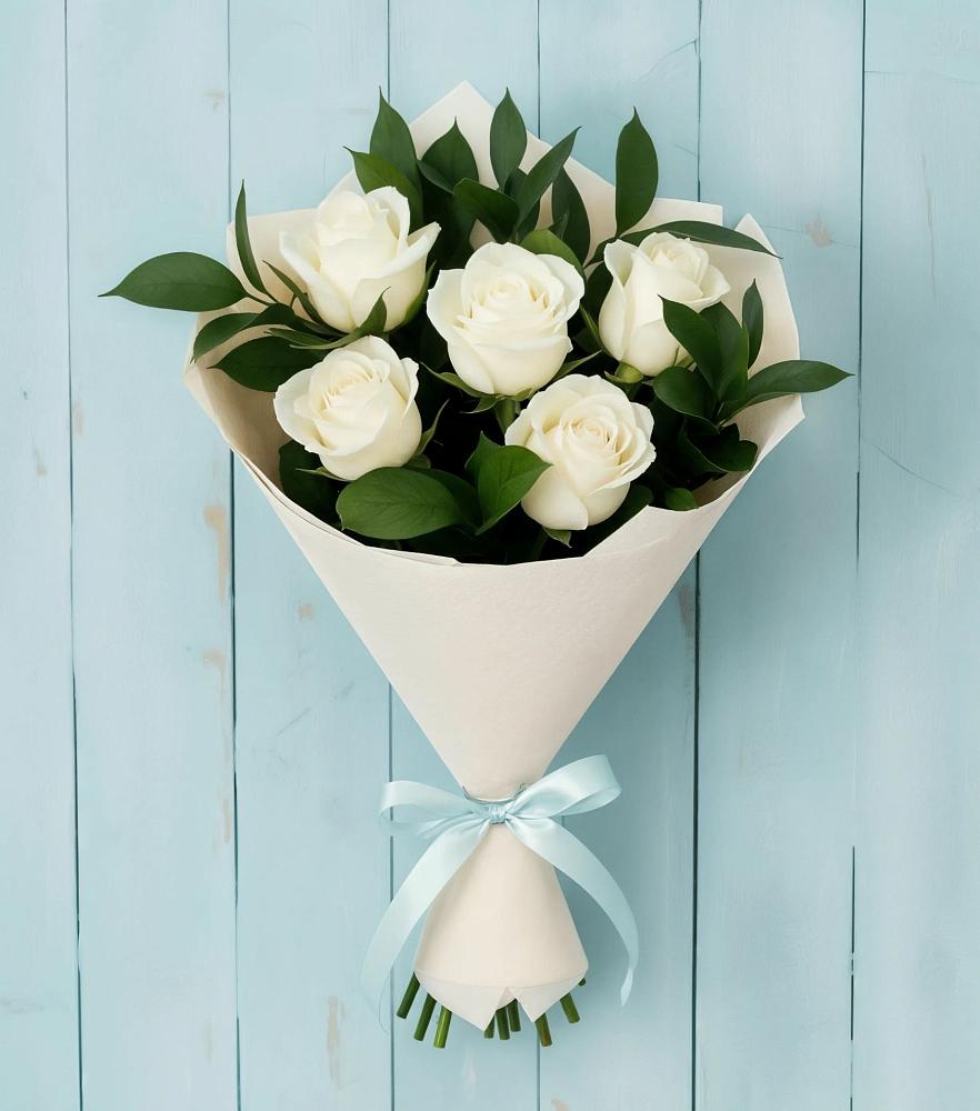 Букет цветов из: Розы в Нижней Шиловке