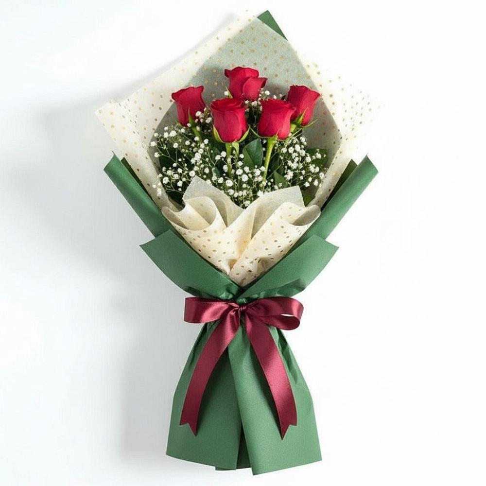 Букет цветов из: Розы в Нижней Шиловке