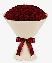 Букет 101 Бордовая роза Блэк Бакарра #REPLACE_PRED# Нижней Шиловке
