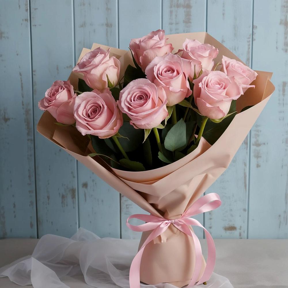 Букет цветов из: Розы в Нижней Шиловке