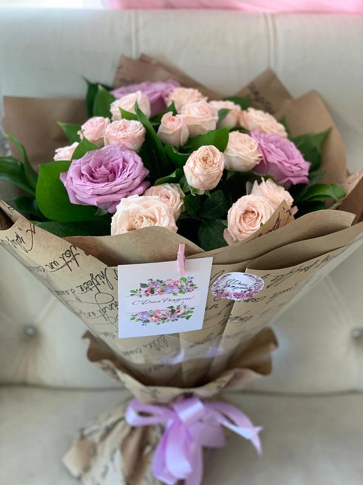 Букет цветов из: Розы в Нижней Шиловке