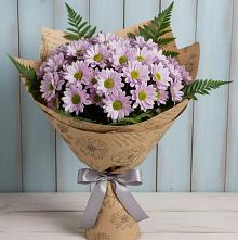 Букет цветов из:  Хризантемы #REPLACE_PRED# Нижней Шиловке