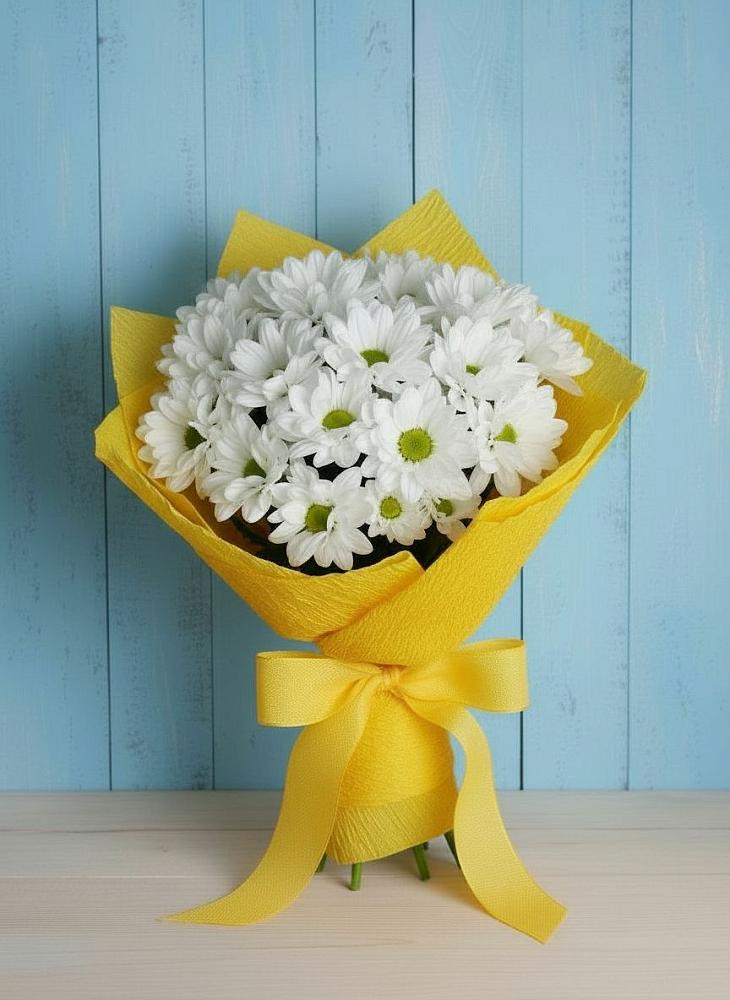 Букет цветов из: Хризантемы в Нижней Шиловке