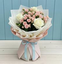 Букет цветов из:  Розы в Нижней Шиловке