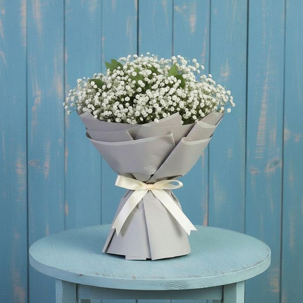 Букет цветов из: Гипсофила в Нижней Шиловке