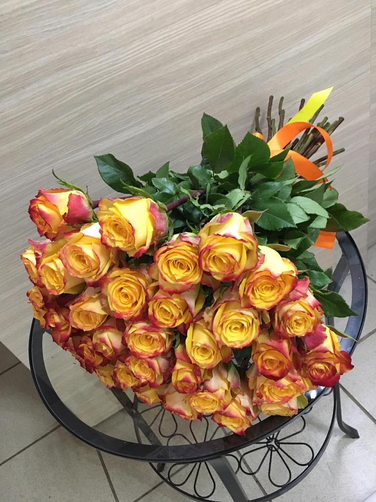 Букет Желтые розы в Нижней Шиловке