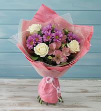 Букет цветов из:  Герберы в Нижней Шиловке
