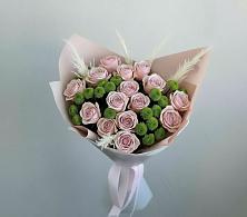 Букет цветов из:  Розы и Хризантемы в Нижней Шиловке