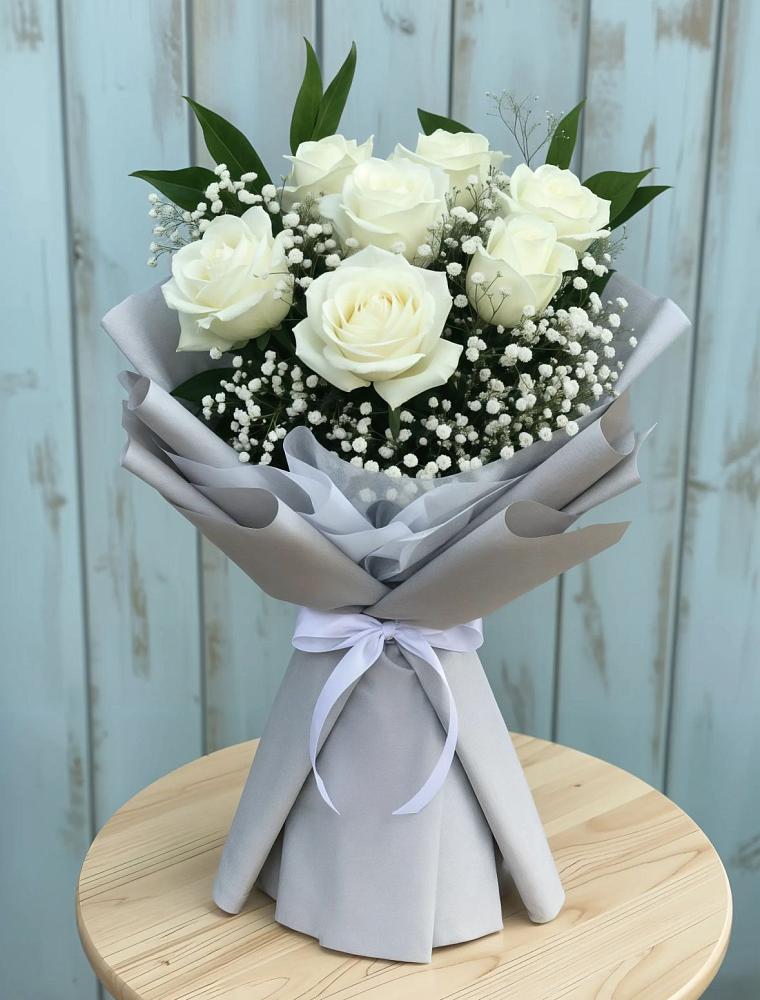 Букет цветов из: Розы в Нижней Шиловке