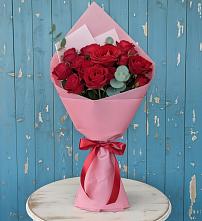 Букет цветов из:  Розы в Нижней Шиловке