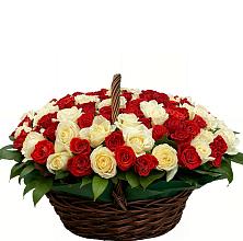 Премиум букет из: Розы #REPLACE_PRED# Нижней Шиловке