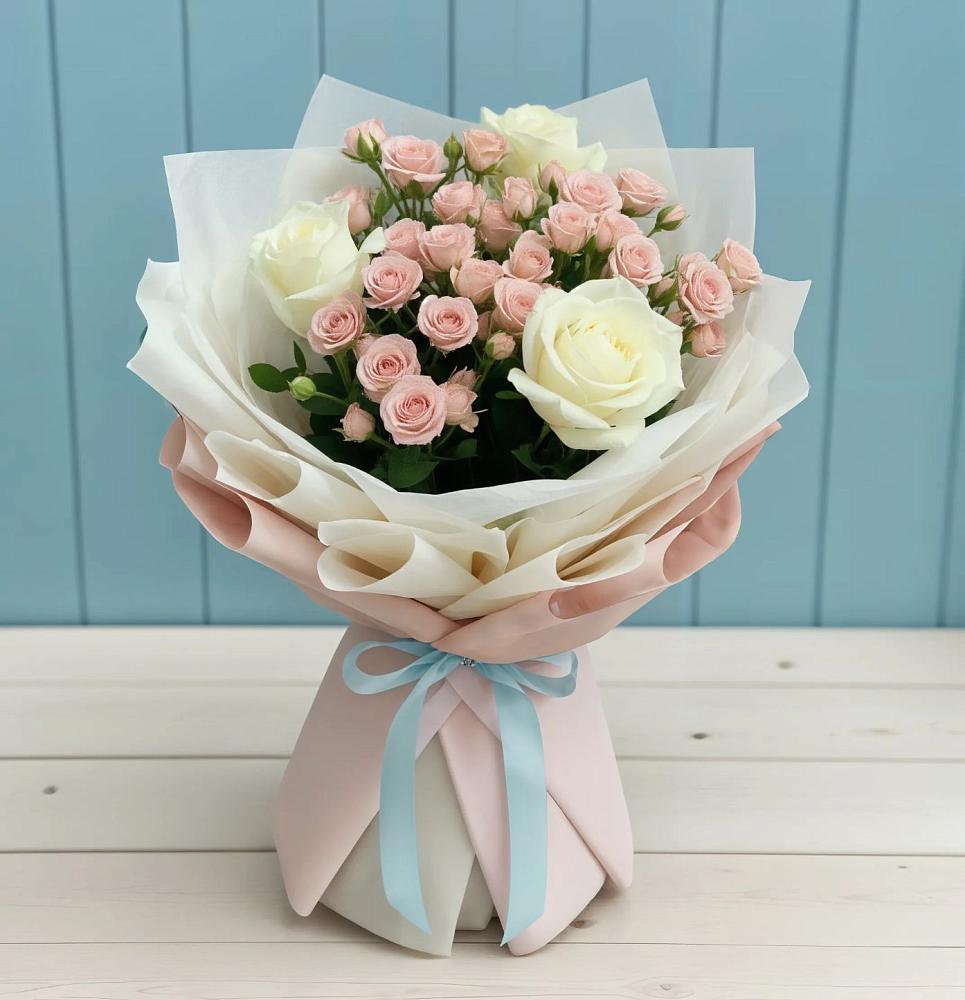 Букет цветов из: Розы в Нижней Шиловке