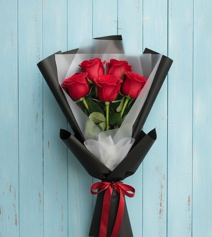 Букет цветов из: Розы в Нижней Шиловке