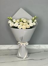 Букет цветов из:  Розы и Лизиантусы #REPLACE_PRED# Нижней Шиловке